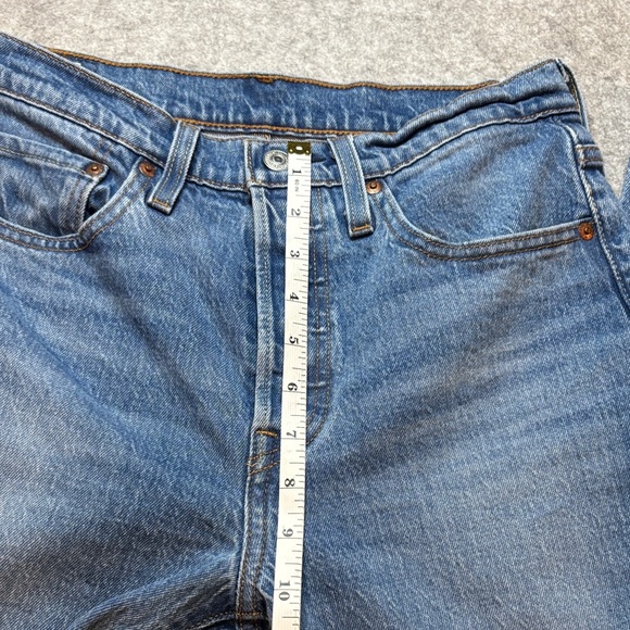 Levi’s women’s premium 501 original fit, indigo blue size 27 - Picture 8 of 11